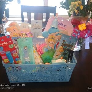 Cinderella Disney Themed Custom Basket